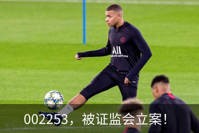 002253，被证监会立案！
